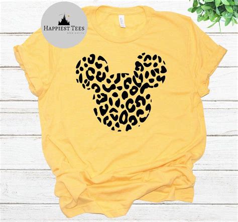 Leopard Mickey Shirt, Animal Kingdom Shirt, Safari Mickey 